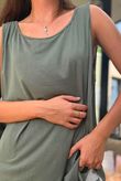 Essential Jersey Layering Vest Khaki